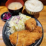 Tonkatsu Aoki - ミックスかつ定食