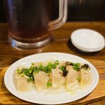 麺屋あごすけ - 蒸し餃子