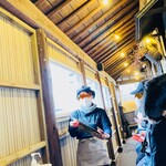 麺屋あごすけ - 待ち部屋？