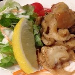 五金 - 海ツボのガーリック醤油炒め