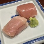 241584276 - 高坂鶏　ささみ昆布締め　胸肉　肝