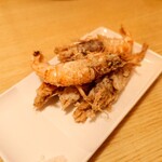 まいもんや かっぱ - 2024年４月　モサエビの唐揚げ