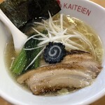 カイテイエン - のびない麺とのこと