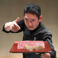 西麻布 肉粋やまもと - すき焼き  山形牛サーロイン、 福岡県筍