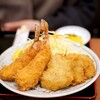 とんかつ とん平 - 海老ヒレ盛り合わせ2500円