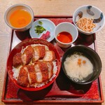 手打そば大庵 - ソースかつ丼 ¥1,430(税込)