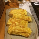 鶏鍋居酒屋 蝦蟇金 - ふわふわの厚焼き玉子