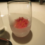 レフェルヴェソンス - 26年2月　ブラッドオレンジ、たらば蟹、雲丹、菜の花を2口で　（共通）