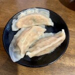 麺らいけん - 茹餃子3ヶ250円