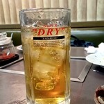 とんちゃんや ふじ - ウーロンハイ