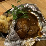 つばめグリル - つばめ風ハンブルグステーキ