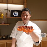 鳥匠 いし井 - 決めのポーズ♪