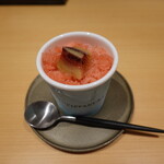 鳥匠 いし井 - いちごのグラニテ、キウイ(ベリーキウイ)