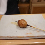 鳥匠 いし井 - つくね(たれか塩でたれで)