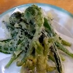 堂道 - 山菜の天ぷら
