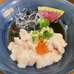 うお清 - 真だら白子 ポン酢(1300円)