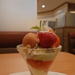 デニーズ - あまおうのちょこっとパルフェ