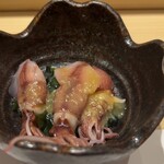 鮨 和こう - ホタルイカの酢味噌和え