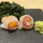 鮨 和こう - ヒラメとウニ