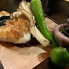 紅鮎 - 料理写真:松笠がパリパリで身はフワフワの甘鯛