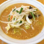巨摩ラーメン - 味噌タンメン