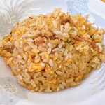 巨摩ラーメン - 半チャーハン