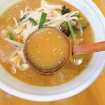 巨摩ラーメン - 味噌タンメン
