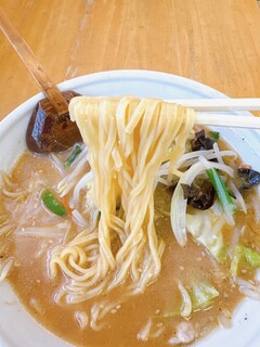 Koma Ramen - 味噌タンメンの麺