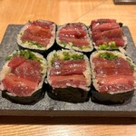 Washoku Hinata - 赤身と中トロの海苔巻き寿司　1,390円