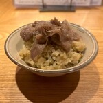 和食 日なた - 蕗の薹と牛ロースの炊き込みご飯　1,850円