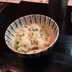 和食 おの寺 - 絶品！鯵の炊き込みご飯。