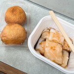 Honkon Yamucha Semmon Ten Sai Yuuki Yokohama Chuukagai - 叉焼メロンパン、エビクレープ