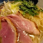 Kamodashi Chuukasoba Menya Yoshiki - 特製最上鴨の中華蕎麦（塩）