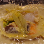 水明館 - 焼肴 開けたところ