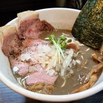 麺屋 煮干と鶏 ひんな - 濃厚煮干らーめん800円