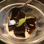 焼肉薩摩 - サービスのコーヒーゼリー