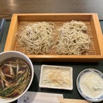 手打ち蕎麦 無垢 - 二合付けかも1600円