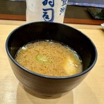 寿司大 - あら汁