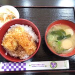 Yanagawa Tei - ミニ丼（イカ天丼）500円