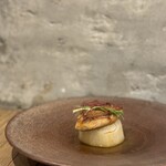 Saikyo-yaki foie gras and boiled radish