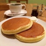 Hiiduru cafe - 銅板で焼くホットケーキとヒイヅルブレンド