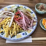 珈琲亭 - 日替わりランチ(冷やしラーメン)コーヒー付　770円