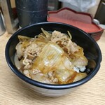 Men An - セットの牛丼