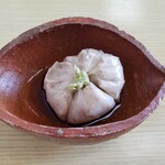 Oribe - 蕎麦の実入りゴマ豆腐