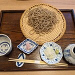 蕎麦切り　稲おか - 料理写真:最初におせいろが配膳♪