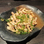 さくら - 【鶏皮ポン酢　３５０円】