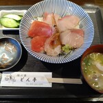 隠れ家 どん亭 - お任せ海鮮丼