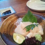 ホタテ〜甘くてとろけるお造りでした〜