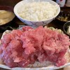 さかなや - 料理写真:まぐろ中落定食900円