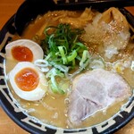 麺恋 佐藤 澄川本店 - 味噌ラーメン+味玉